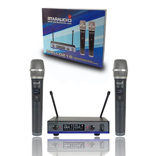 4-Channel Audio Mini Mixer DJ Live Studio Mixing Console 2CH Handheld Microphone - Picture 10 of 12