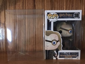 FREE POP PROTECTOR FUNKO POP HARRY POTTER MAD EYE MOODY #38 VINYL FIGURE