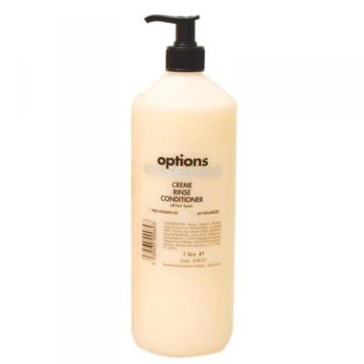 Options Cream Rinse Conditioner 1000ml
