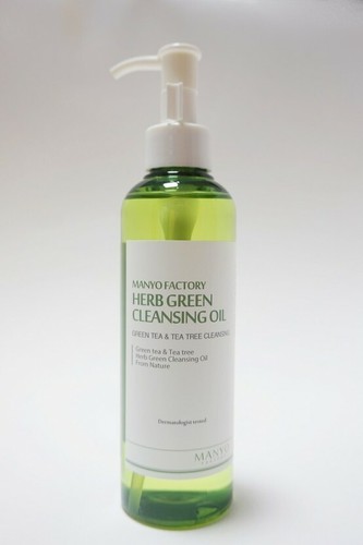 Manyo Factory Herb Green Cleansing Oil 200ml/Clogged Pore/Gentle/Problem skin - Picture 4 of 11