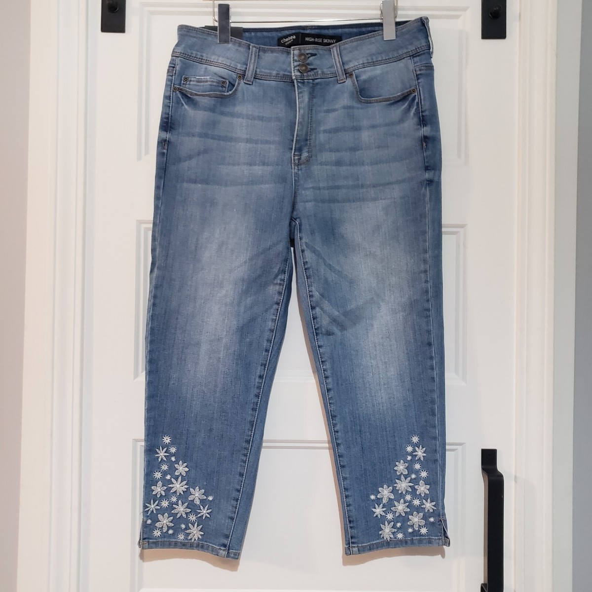 Chelsea Studio Womens 14 High Rise Skinny Jean Cropped Chelsea Studio Womens 14 High Rise Skinny Jean Cropped