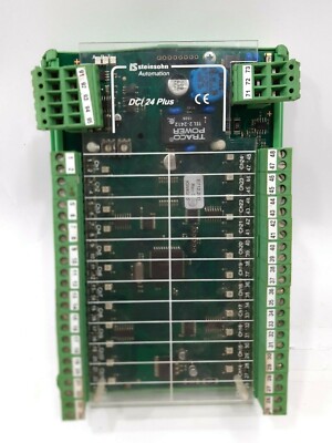 Is Steinsohn Automation F105005A DCI 24 Plus Rev K E712.2 A Rev F PCB Card 