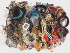 Jewelry Lot. 3lb 8.8oz mixed costume jewelry. Pre-owned. some vintage necklace +