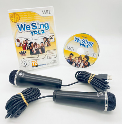 Nintendo Wii We Sing Vol. 2 inkl. 2 Mikros