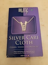 Blitz Silver Care Cloth Jewelry Care Cleaning / Polishing Cloth