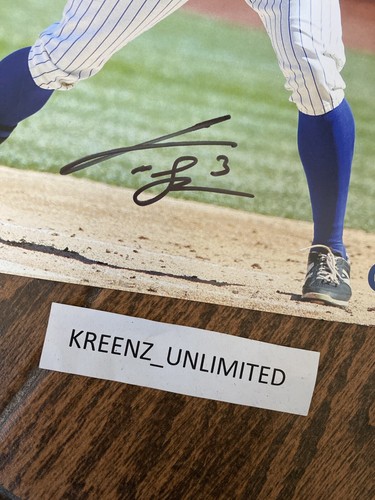 100% AUTHENTIC NEW YORK METS CURTIS GRANDERSON SIGNED 8x10 PHOTO - Picture 2 of 2