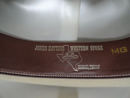 VTG Stetson Silverbelly 3X Beaver Hat Gen CJ LeVan Fred Hervey sz 7 Unworn 70s - Picture 6 of 22