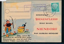 47533) Landpost Ra2 Niederlaasphe (Westfalen), DS mit K2 Laasphe 1957