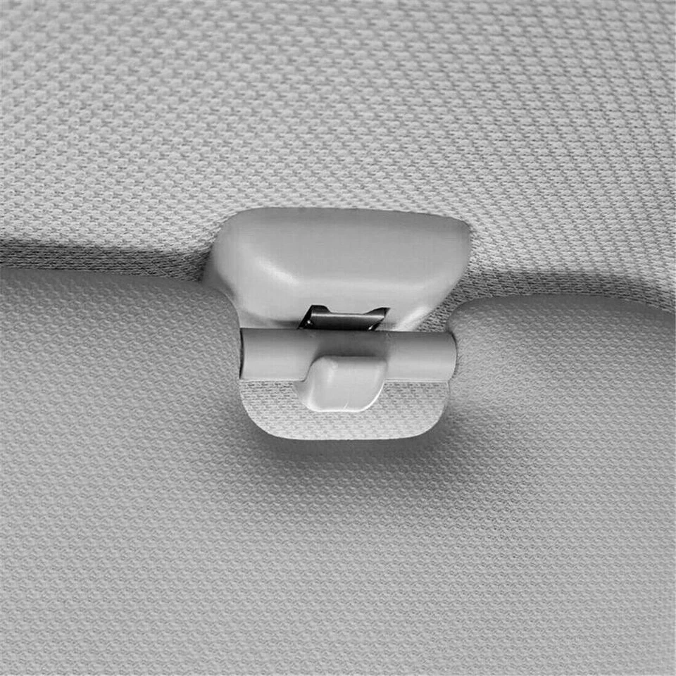 Sun Visor Gray Clip Holder 8U0857562A For Audi A3 S3 A4 S4 A5 S5 Q3 Q5 Quattro - Image 2 of 4