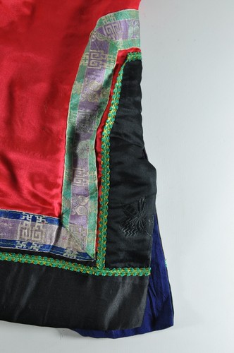 Antique Chinese Silk Embroidery Embroidered Jacket Robe - Picture 23 of 24