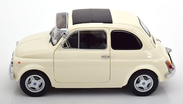 KKスケール　Fiat 500F 1968 creme　1/12スケール KK Scale 1/12 FIAT 500 F Custom 1968 Cream Completed | eBay
