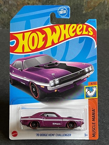 2023 HOT WHEELS WALGREENS EXCLUSIVE - 1970 DODGE HEMI CHARGER Purple
