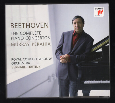 3 CD   Beethoven: The Complete Piano Concertos - Perahia, Haitink   SONY Album