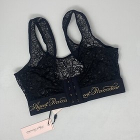 Agent Provocateur Cher Black Gold Bra AP2 Small NWT