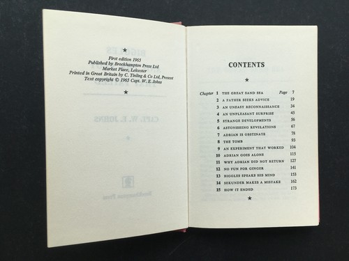 W. E. Johns, 1965 1st Edition. Biggles and the Plot that Failed - Picture 3 of 16