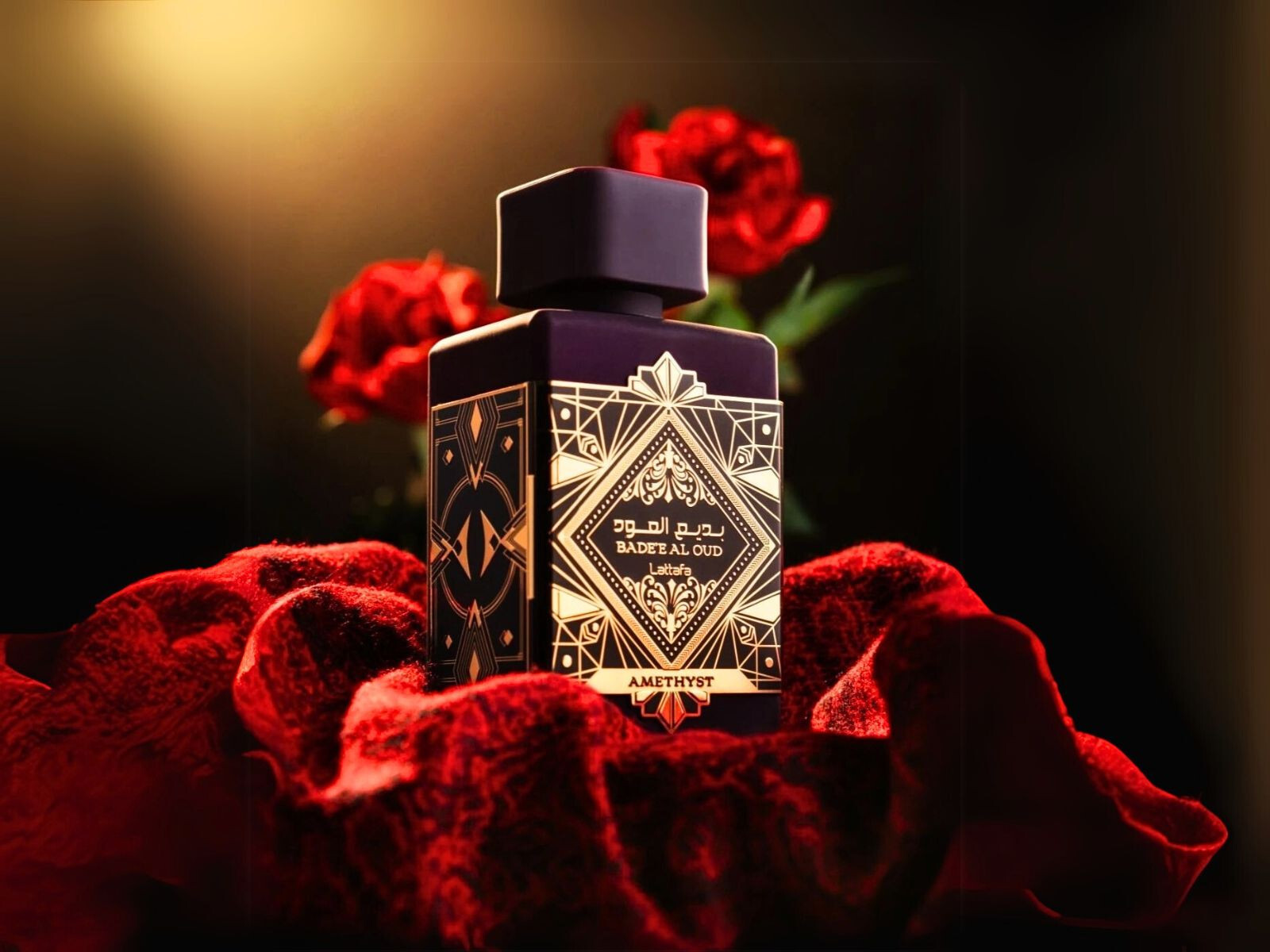 🔥 Bade'e Al Oud Amethyst by Lattafa – 100ml Eau de Parfum | Rich, Sweet & Addictive