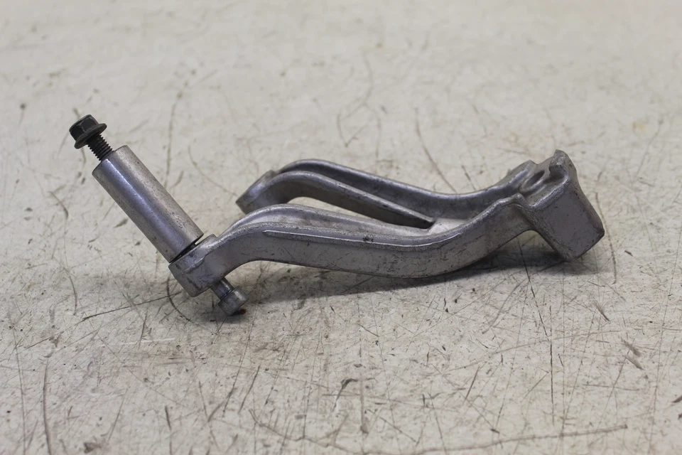 Suzuki GSXR750 2001 OEM plateado pasajero izquierdo reposapiés tope sin clavija B11D Foto 3 de 4