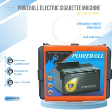 POWEROLL By Top-O-Matic Electric King Size Cigarette Machine