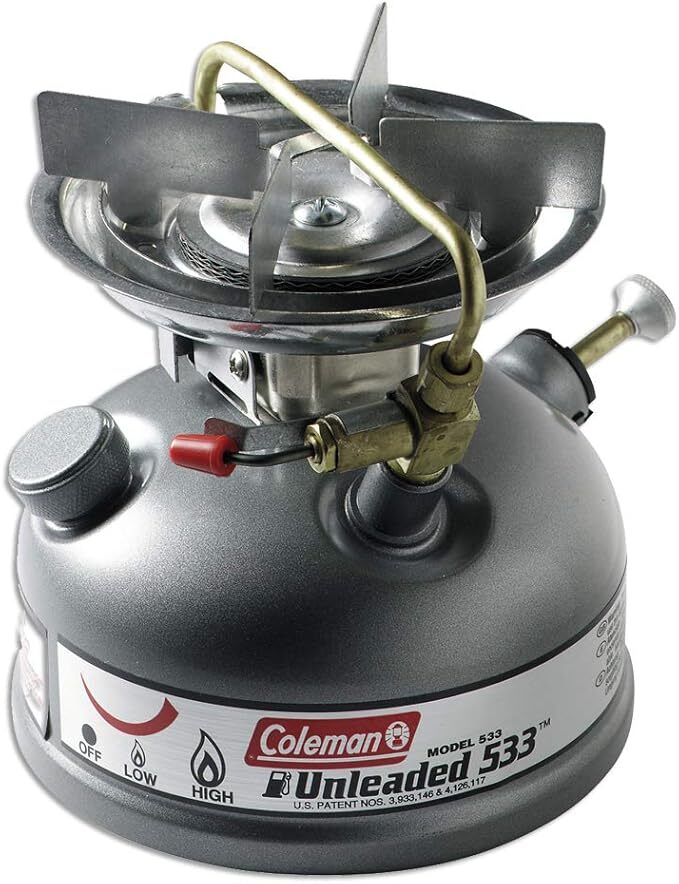 【未使用】コールマン Coleman Dual Fuel 533 Vintage Coleman Model 533 Dual Fuel Single1 Burner Camping Stove