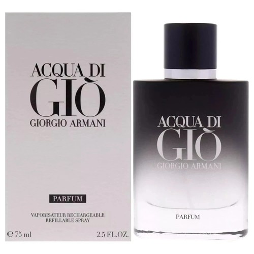 ACQUA DI GIO by GIORGIO ARMANI - Parfum - Refillable Spray - 2.5 oz/75 ml - NEW