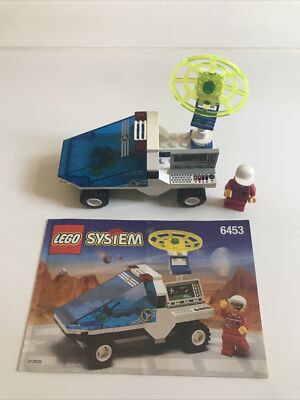 LEGO System SPACE Port SET # 6453 Com-Link Cruiser 100% COMPLETE w Instructions