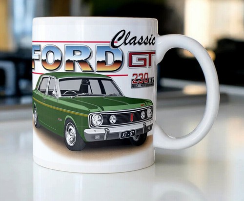 FORD XT GT FALCON SEDAN QUALITY 11oz MUG (6 CAR COLOURS) - Picture 4 of 12
