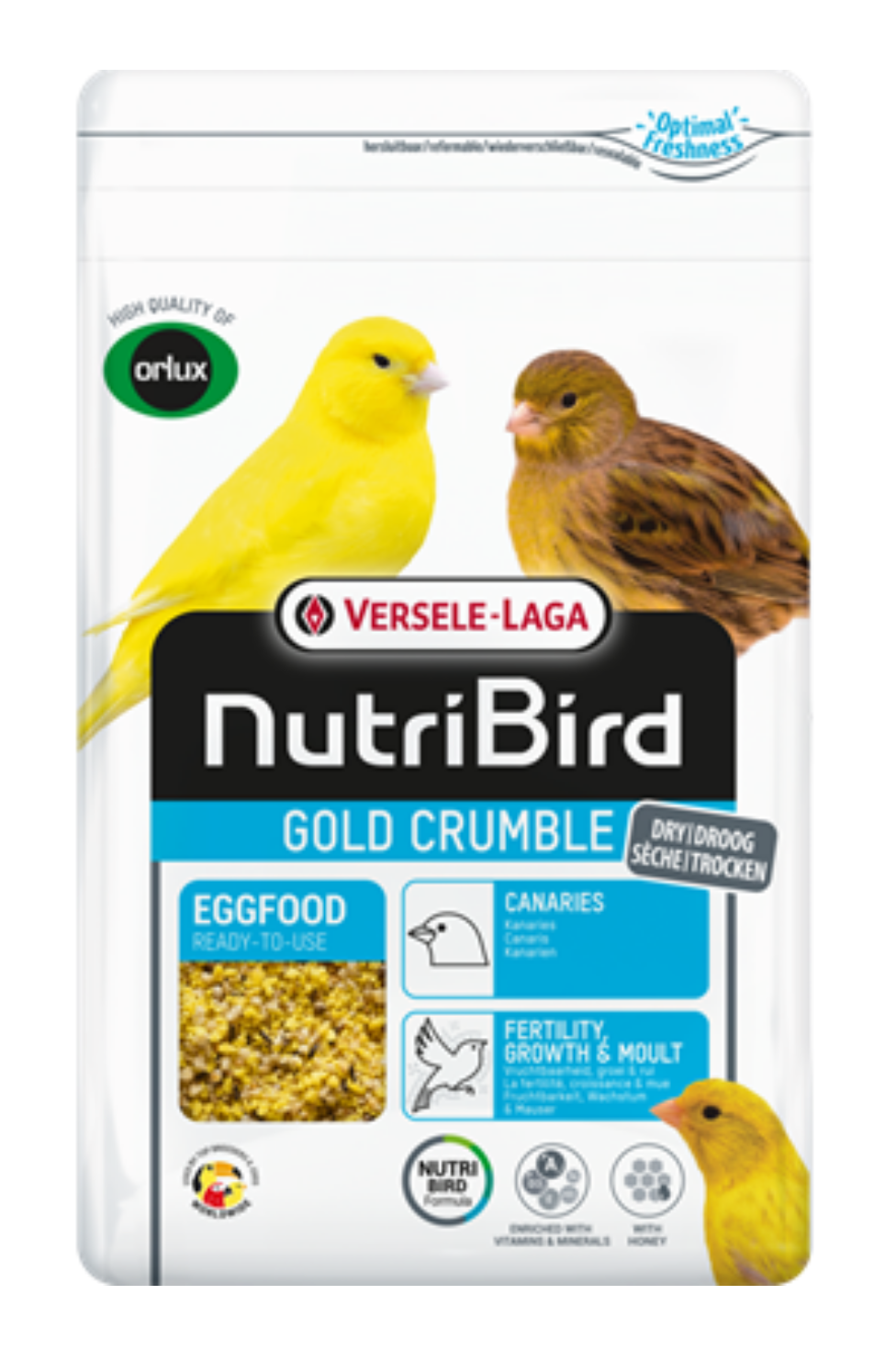 VERSELE-LAGA NUTRIBIRD FERTILITY GROWTH READY TO USE EGGFOOD BIRD FEED 1KG