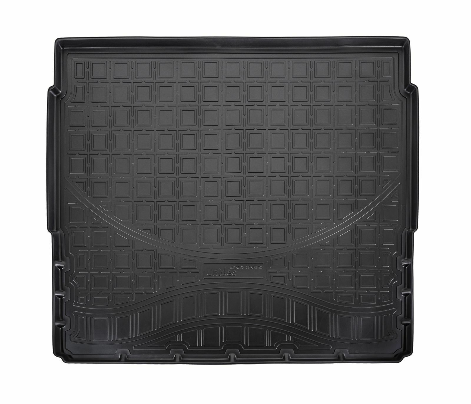 Tapis de coffre en caoutchouc TPE noir pour Peugeot 3008 de 2017 à 2024