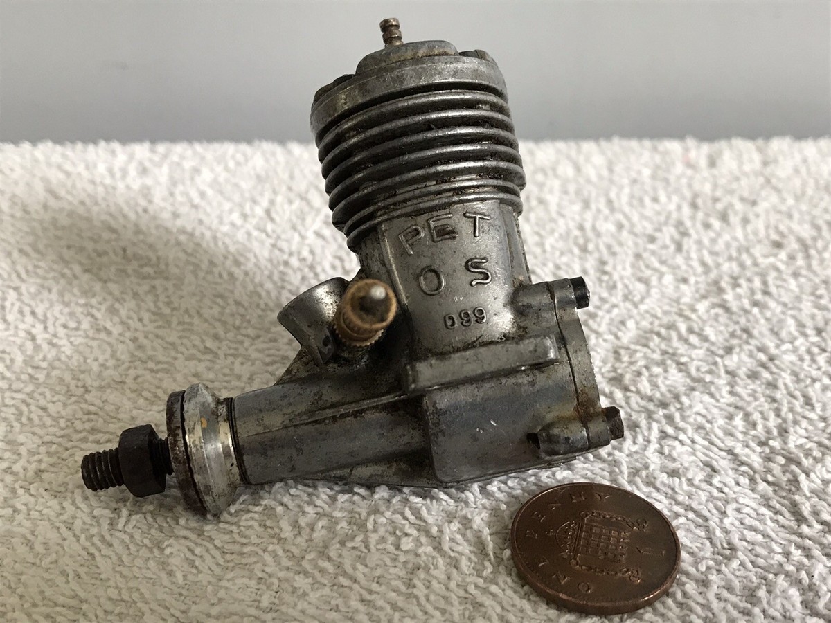 OS PET-Ⅱ 099 & OS PET-Ⅲ 099 PET O S 099 Model Aircraft Engine Japan Circa 1959 FOR SPARES | eBay