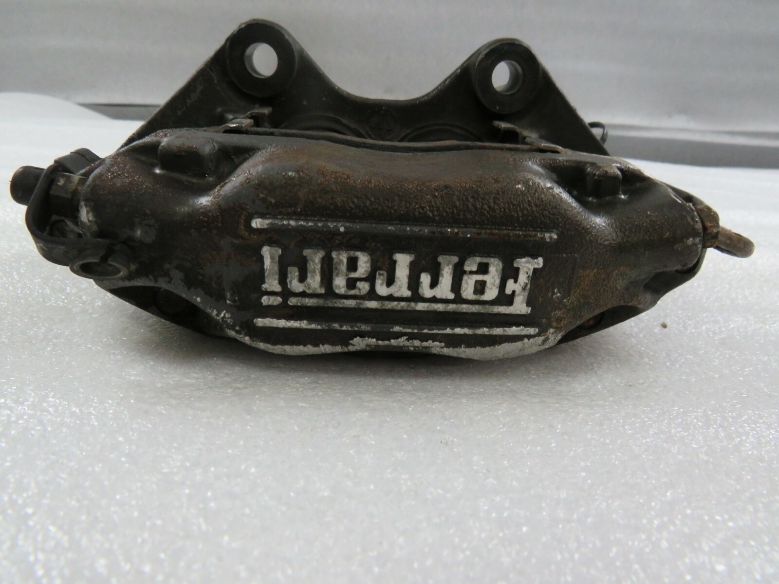 Ferrari 348 RH, Right Rear Caliper, Black, Burn Damage, Used P/N 143730