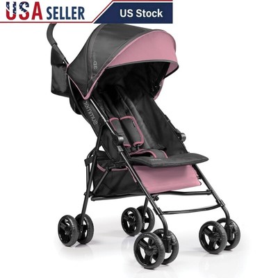 3D Mini Lightweight Umbrella Stroller Compact Fold Recline Canopy Up To 45 Pound