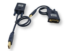 Lot of 2 USB to RS232 Converter w/ Warranty