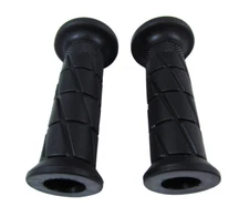 Suzuki Bandit 650,750 Black Soft Rubber Comfort Open End Motorcycle Grips (Pair)