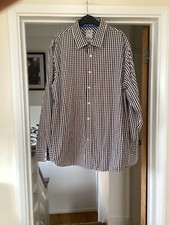 Crew clothing designer Mens 100% cotton shirt Size XXL chest 46/48 total 50 inch
