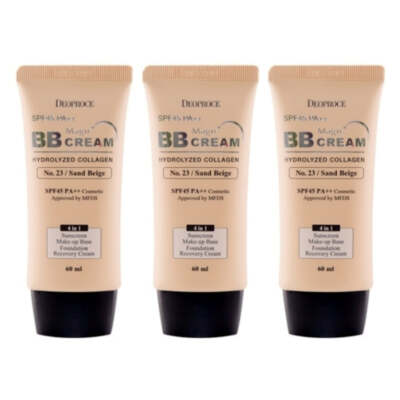 Deoproce Magic BB Cream No.23 Sand Beige SPF50+ PA+++ 60ml*3Pcs - FREE SHIPPING