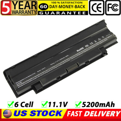 J1KND Battery For Dell Inspiron N5050 N5040 14R N4010D N4110 17R N7010D N7110 US