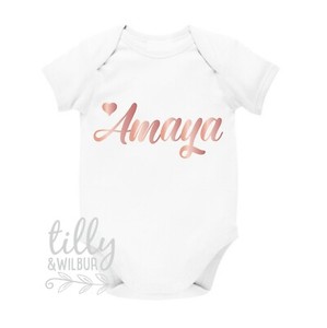 newborn baby personalised clothes