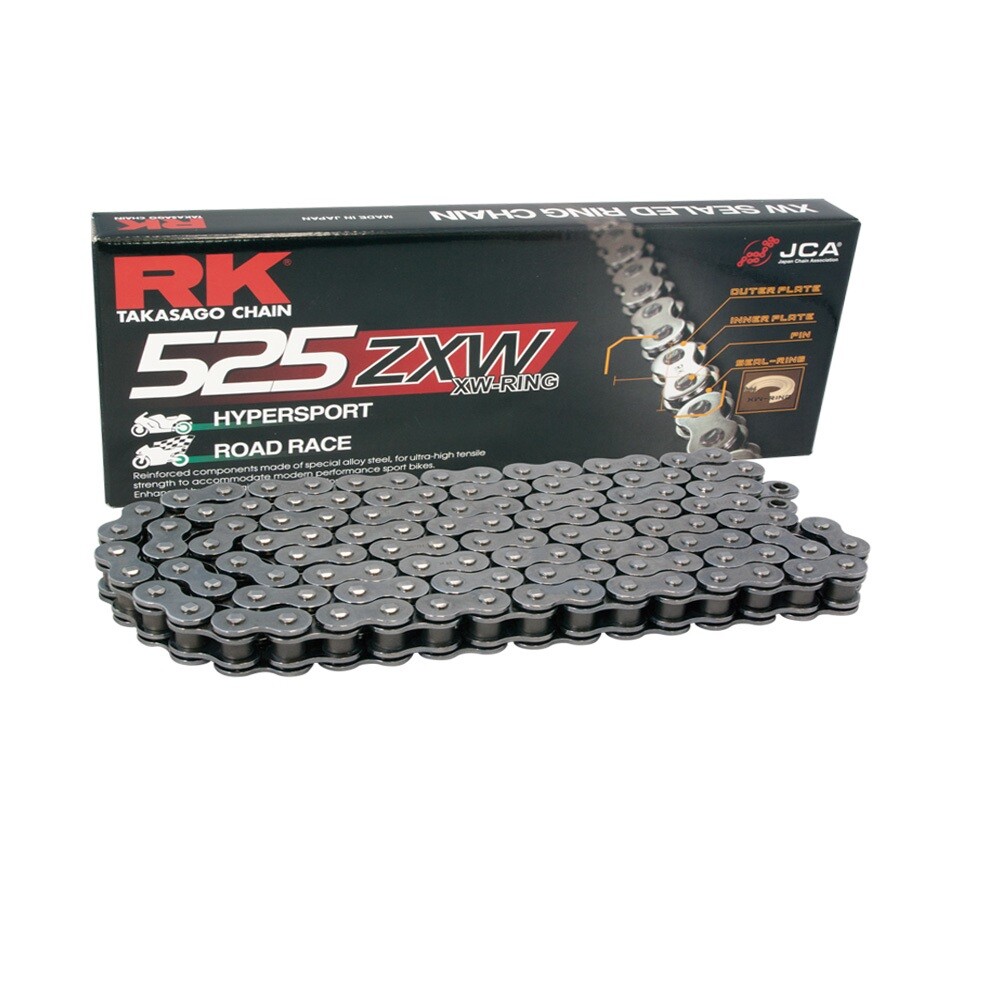 Chain Set Ducati Superbike 1098 07-09 Chain RK 525 ZXW 98 Open 15