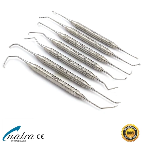 Sinus Lift Implant Lifter Curette 7 pcs SET Instrument Dental Raspatorien