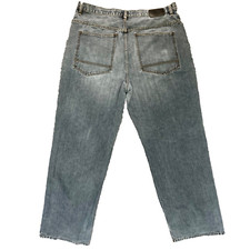 Y2k Ecko Unltd Baggy Wide Leg Loose 5 Pocket Jeans Mens 38 38x32 Vintage 90s 00s