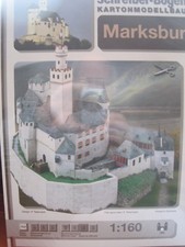 Marksburg Burg Schreiber-Bogen Kartonbausatz *NEU* Bastelbogen