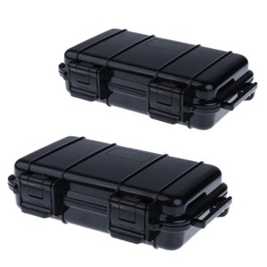 2pcs Outdoor Wasserdichte Box Für Camping, Wandern, Bootfahren