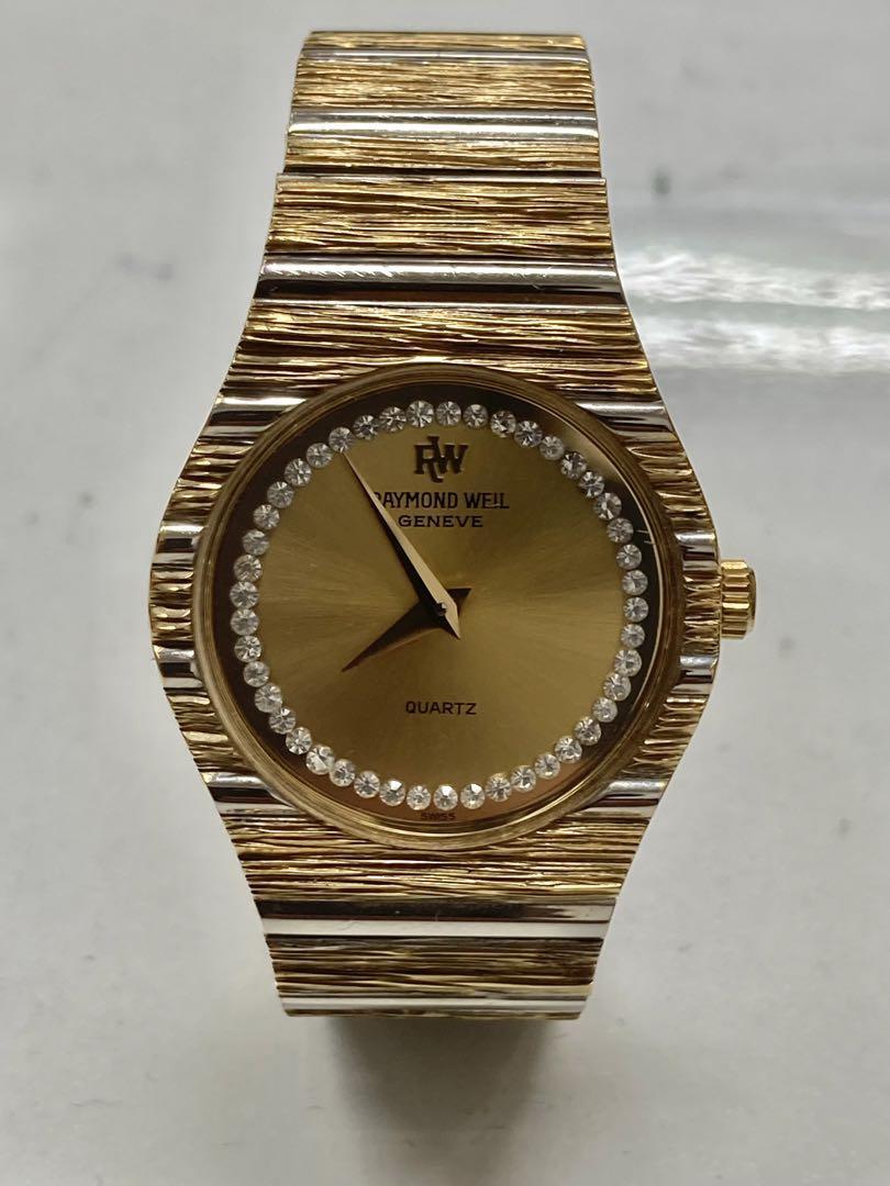 Quartz watches Raymond Weil Geneve 18K GOLD Electroplated 9022