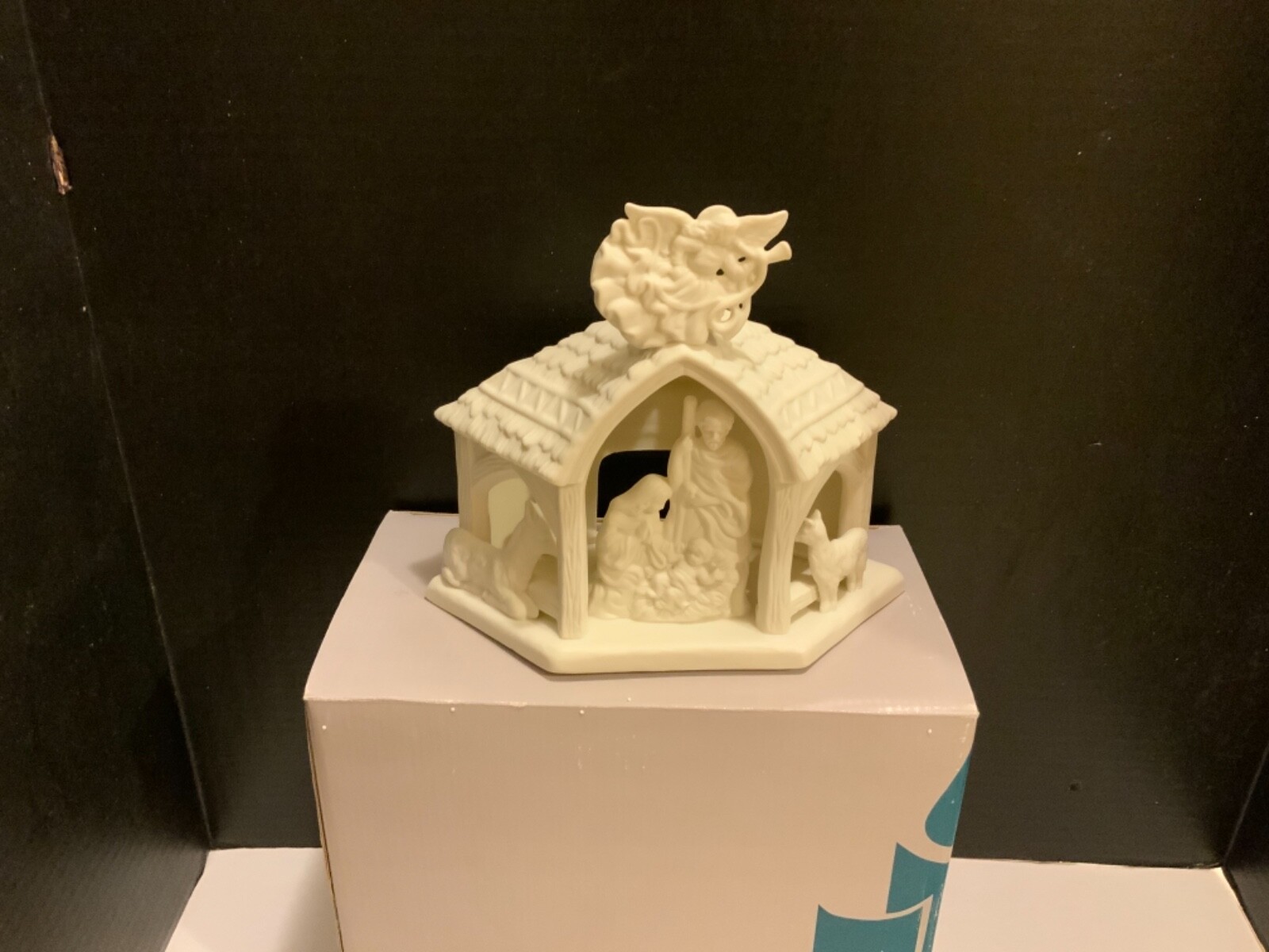 Partylite Christmas Candle Holder O Little Town La Creche P7312