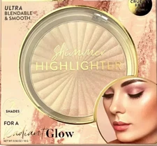 Beauty Concepts Shimmer Highlighter 2 Shades for a Radiant Glow Ultra Blendable