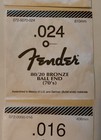 3 Fender Guitar Strings Bronze And Steel — photo 3