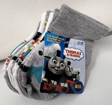 Thomas  Friends 6 Pairs 6-12 Months Baby Socks