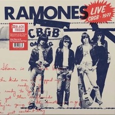 NEW SEALED RAMONES Live At CBGB, 1977 LP Red Color Vinyl RSD Black Friday 2025