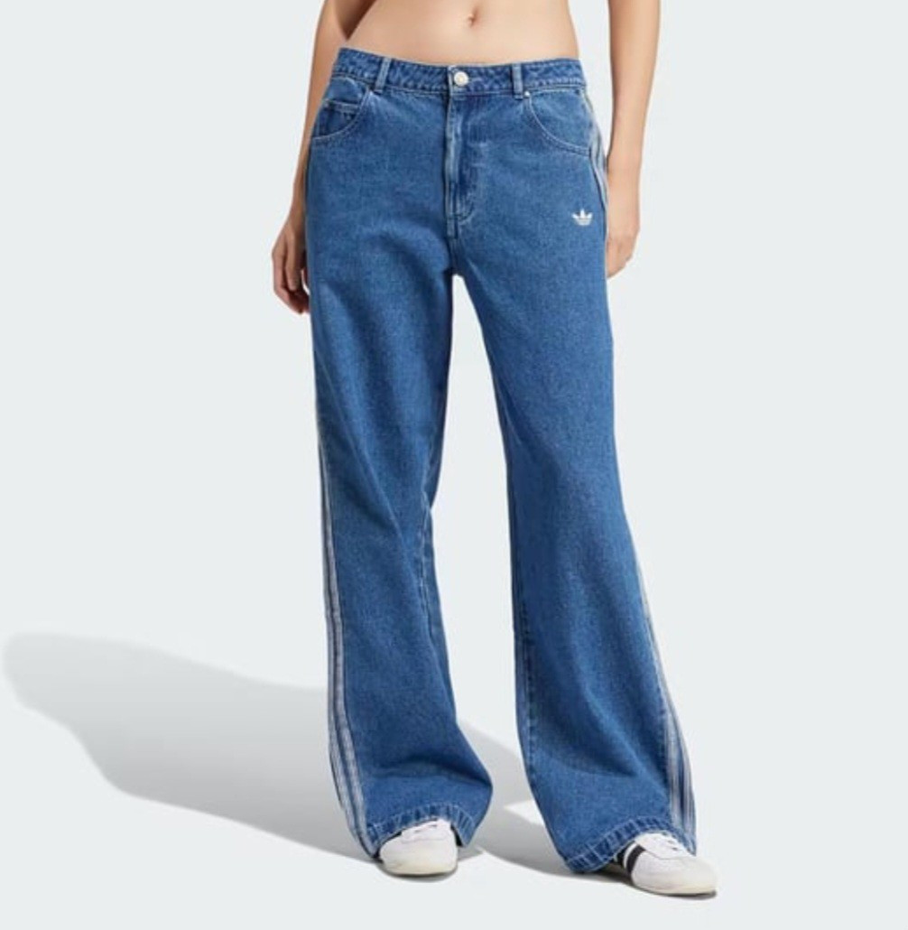 ADIDAS Originals Adicolor Denim 3-Stripes Firebird Pants ADIDAS Originals Adicolor Denim 3-Stripes Firebird Pants