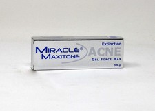Miracle Maxitone Extinction Acne Max Strength Gel 30g UK SELLER! Cheapest